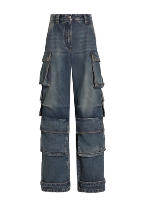 Dolce & Gabbana cargo-pocket jeans - Blue