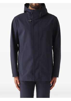Fay lobster claw hooded jacket - Blue