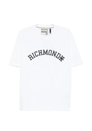 John Richmond logo-patch T-shirt - White