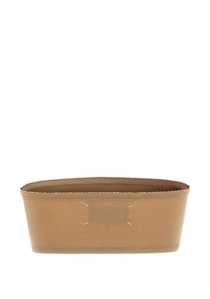Maison Margiela Four Stitches bandeau bra - Neutrals