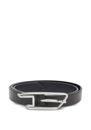 Diesel outlined D buckle belt - Black