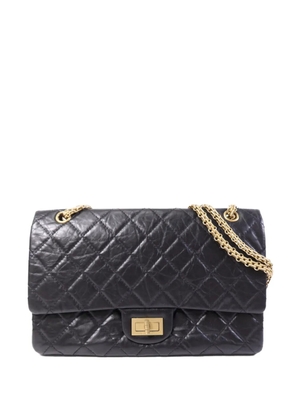 CHANEL Pre-Owned 2.55 quilted leather shoulder bag - Black