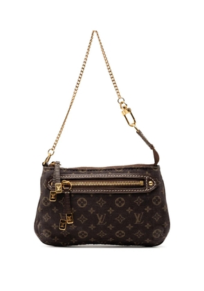 Louis Vuitton Pre-Owned 2008 Monogram Mini Lin Mini Pochette Accessoires handbag - Brown