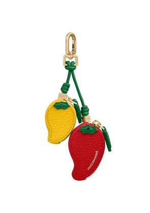 MAISON de SABRÉ SABRÉMOJI Chilli leather bag charm - Red