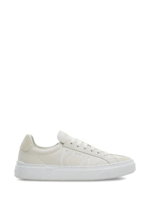 Ferragamo Gancini logo sneakers - Neutrals