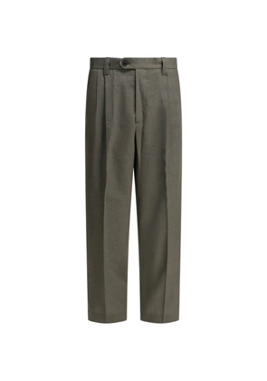 mfpen pleated wool trousers - Grey