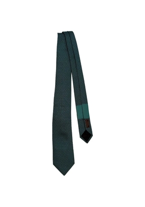 Hermès Pre-Owned H pattern tie - Green