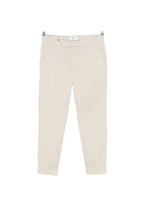 VELA SHOP belt-loop trousers - Neutrals
