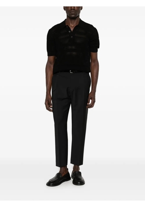 BE ABLE pleated-detail trousers - Black