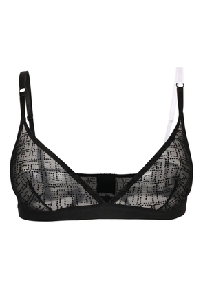 Givenchy patterned bra - Black