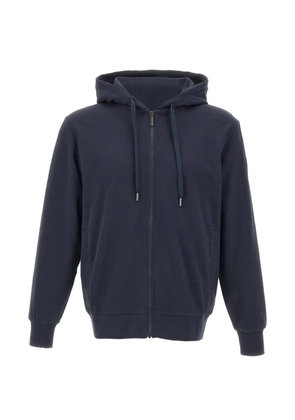 Colmar logo-patch zip-up hooded jacket - Blue