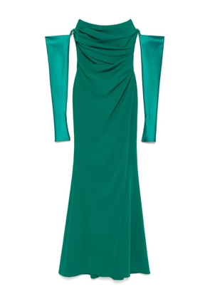 Rhea Costa Aairah maxi dress - Green