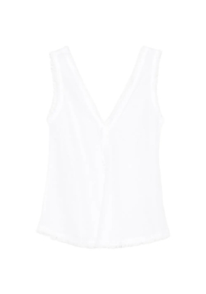 P.A.R.O.S.H. V-neck blouse - White