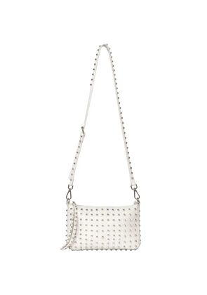 John Richmond mini stud-embellished shoulder bag - White