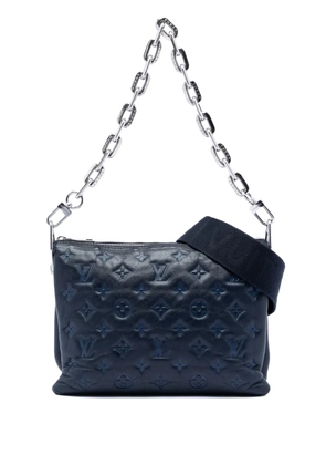 Louis Vuitton Pre-Owned 2021-2026 Monogram Embossed Puffy Lambskin Coussin PM satchel - Blue