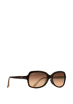 Maui Jim Cloud Break rectangle-frame sunglasses - Brown