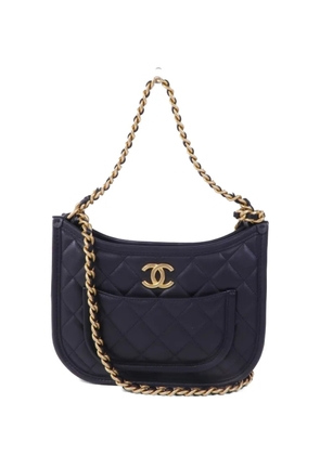 CHANEL Pre-Owned quilted CC shoulder bag - Black