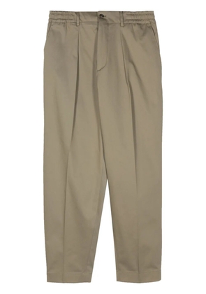 Dell'oglio Dominique twill trousers - Green