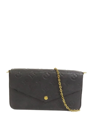 Louis Vuitton Pre-Owned Pochette Félicie clutch bag - Black