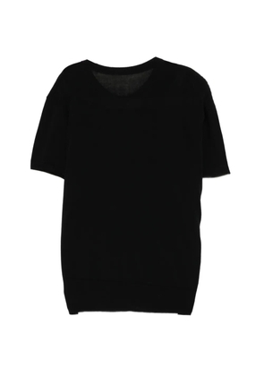 JNBY short-sleeve knit top - Black