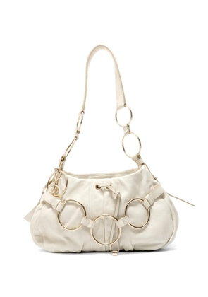Saint Laurent Pre-Owned 2000s Saharienne shoulder bag - Neutrals
