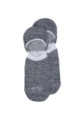 Zegna marl-effect socks - Blue