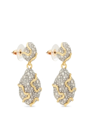 Alexis Bittar Solanales crystal-embellished drop earrings - Gold
