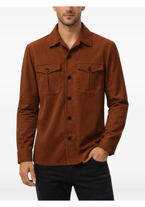 FRANZESE COLLECTION Stefano De Martino bellows-pocket shirt jacket - Brown