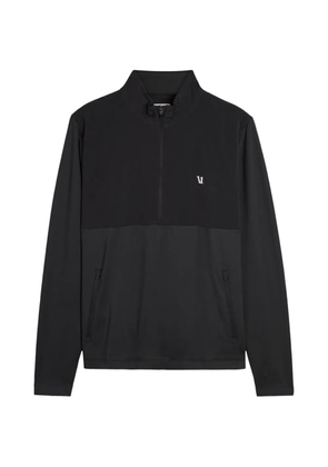 VUORI Sunday Element panelled half-zip sweatshirt - Black