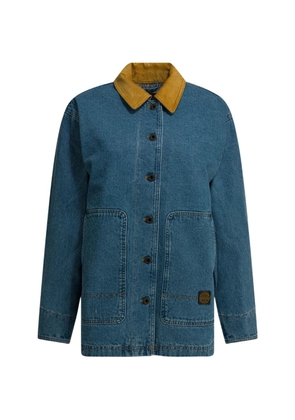 Filson corduroy-collar pcket jacket - Blue