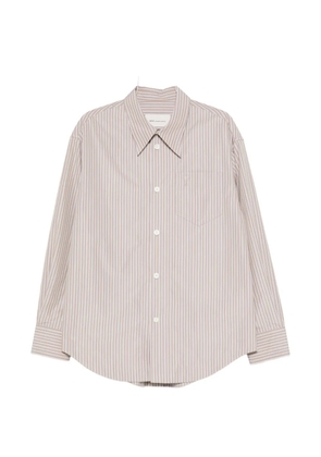 AMI Paris Ami de Coeur striped shirt - Neutrals
