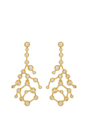 Alexis Bittar Asterales crystal-embellished drop earrings - Gold
