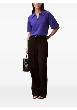 Calvin Klein zip-up jumper - Blue