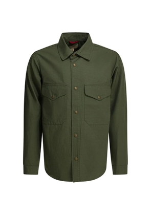 Ceccarelli Country ripstop-texture flap-pocket shirt - Green
