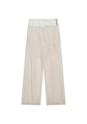 Sportmax wide-leg trousers - Neutrals