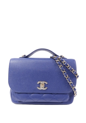 CHANEL Pre-Owned Business Affinity shoulder bag - Blue