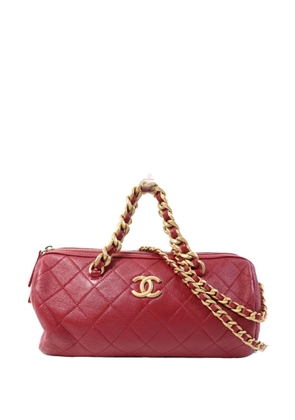 CHANEL Pre-Owned quilted tote bag - Red