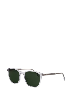 BOSS temple logo square-frame sunglasses - Grey