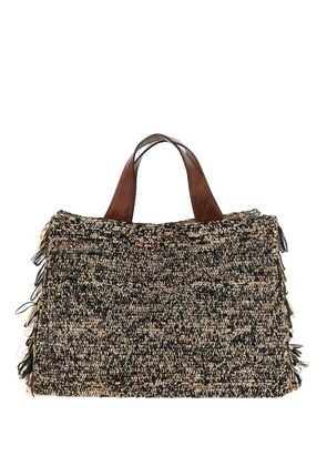 IBELIV Onja fringe-trimmed tote bag - Brown