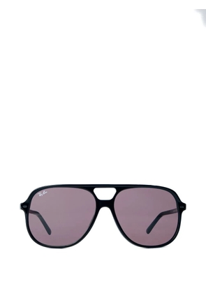 Ray-Ban Bill logo-detail pilot-frame sunglasses - Black