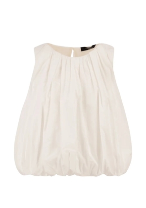 Weekend Max Mara gathered balloon top - White
