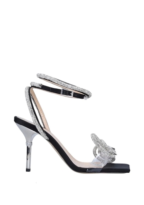 MACH & MACH crystal-embellished pumps - White