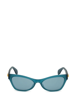 adidas cat-eye sunglasses - Blue