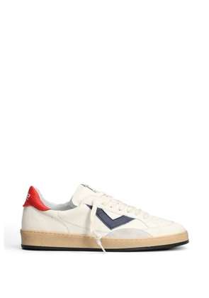 4B12 Play New panelled leather sneakers - Neutrals