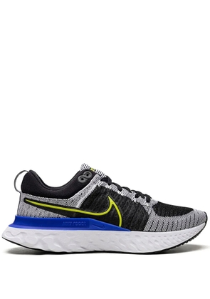 Nike React Infinity Run Flyknit 2 'White/Black/Racer Blue/Cyber' sneakers - Grey