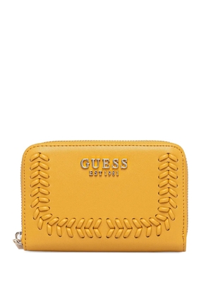 GUESS USA logo-detail wallet - Yellow