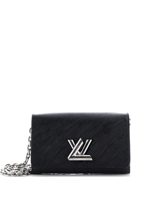 Louis Vuitton Pre-Owned Twist Chain Wallet Epi Leather crossbody bag - Black