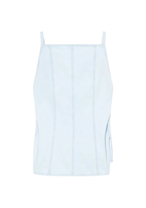 Closed strap top - Blue