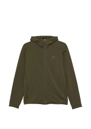 Arc'teryx Kyanite logo-embroidered zip-up hoodie - Green