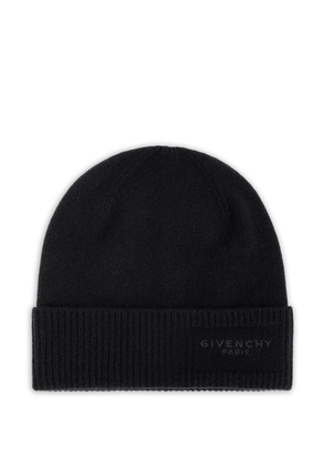 Givenchy logo beanie - Black